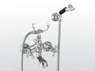 ROMA 3274/305/6 - 2 hole wall-mounted bathtub tap by RUBINETTERIE STELLA - view 2